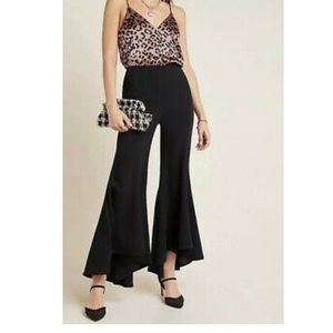 NWT Anthropologie Zinnia Flare Trousers
